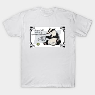 Watering Badger T-Shirt